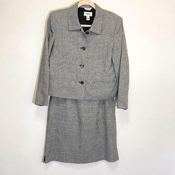 Talbots - ☘️ Tweed Irish linen Blazer - size 2 - Picture 3 of 3